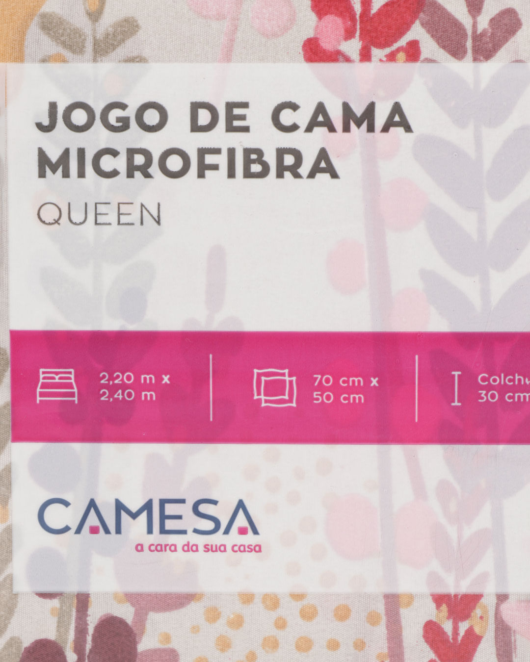 Jogo-De-Cama-Queen-Micro----4-Pecas---Cinza-Claro