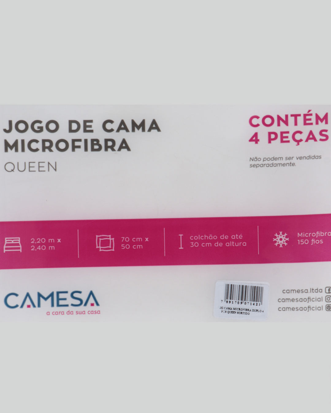 Jogo-De-Cama-Queen-Micro----4-Pecas---Rosa-Claro