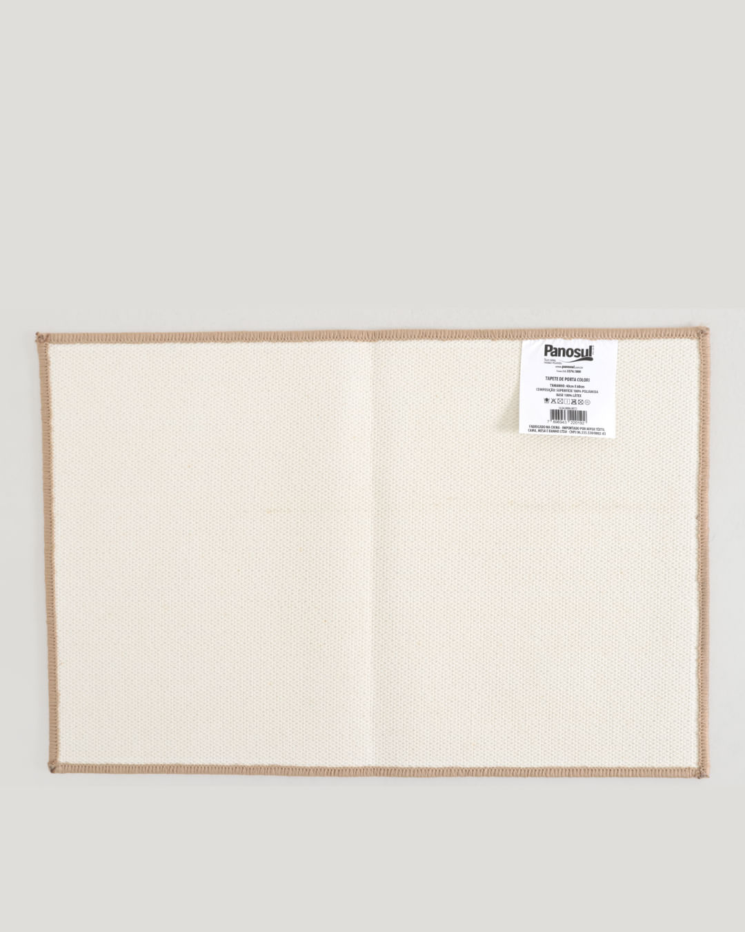 Tap-Porta-Embor-40x60-Sort---Bege-Claro