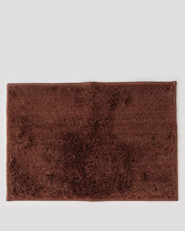 Tapete Linha Classic 40cm x 60cm Felpudo Marrom UN