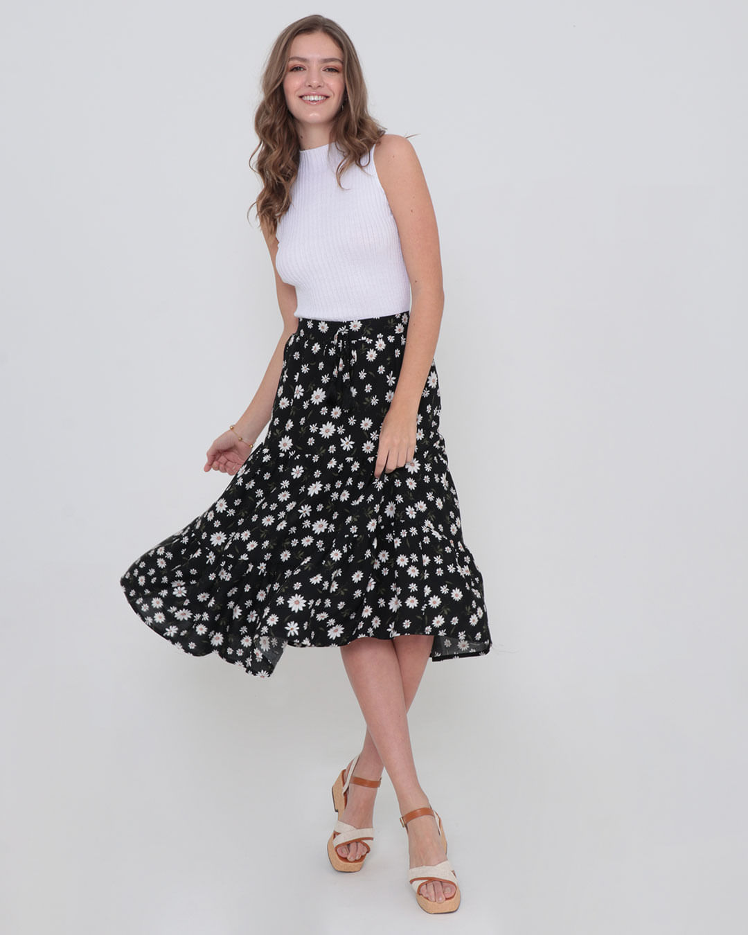 Saia-8083re-Plano-Marias-Estampa-Floral---Preto-Floral