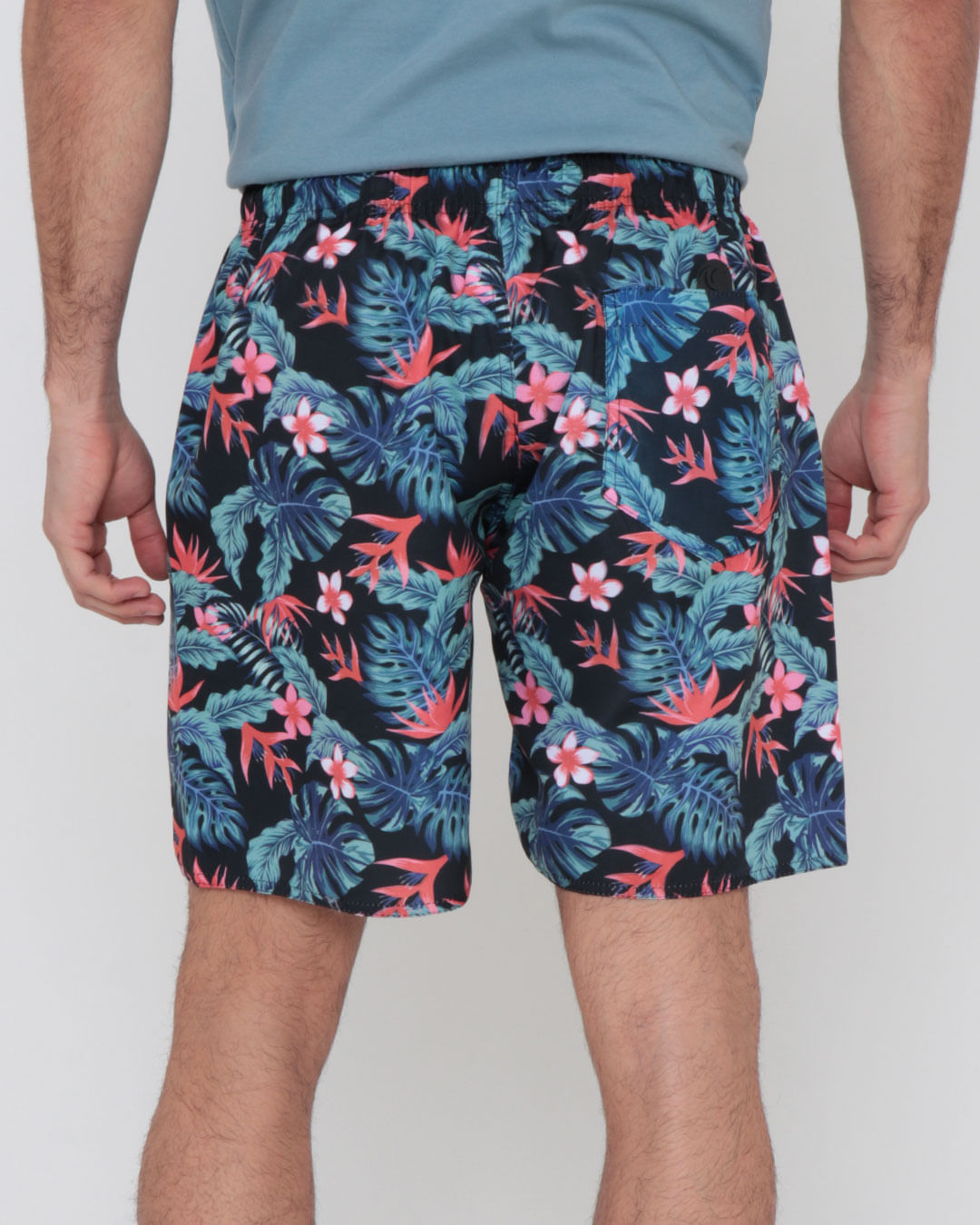 Bermuda-2380-Cos-Elastico-E1459---Preto-Floral