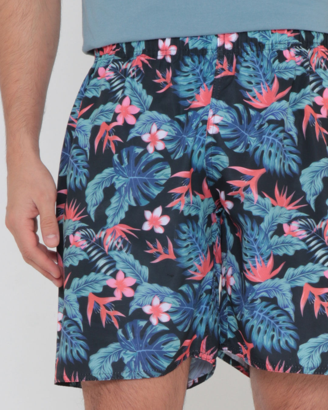 Bermuda-2380-Cos-Elastico-E1459---Preto-Floral
