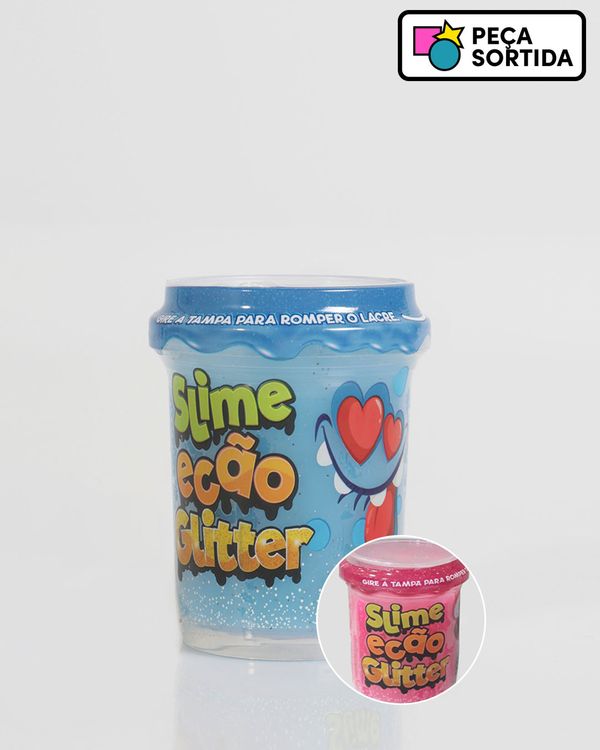BRINDE 1 Slime Ecão Glitter Cores Sortidas 110g UN