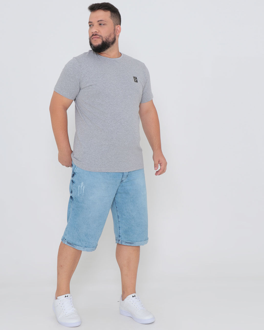 Camiseta-24760-Pontilhada-Mescla-Plus---Cinza-Medio