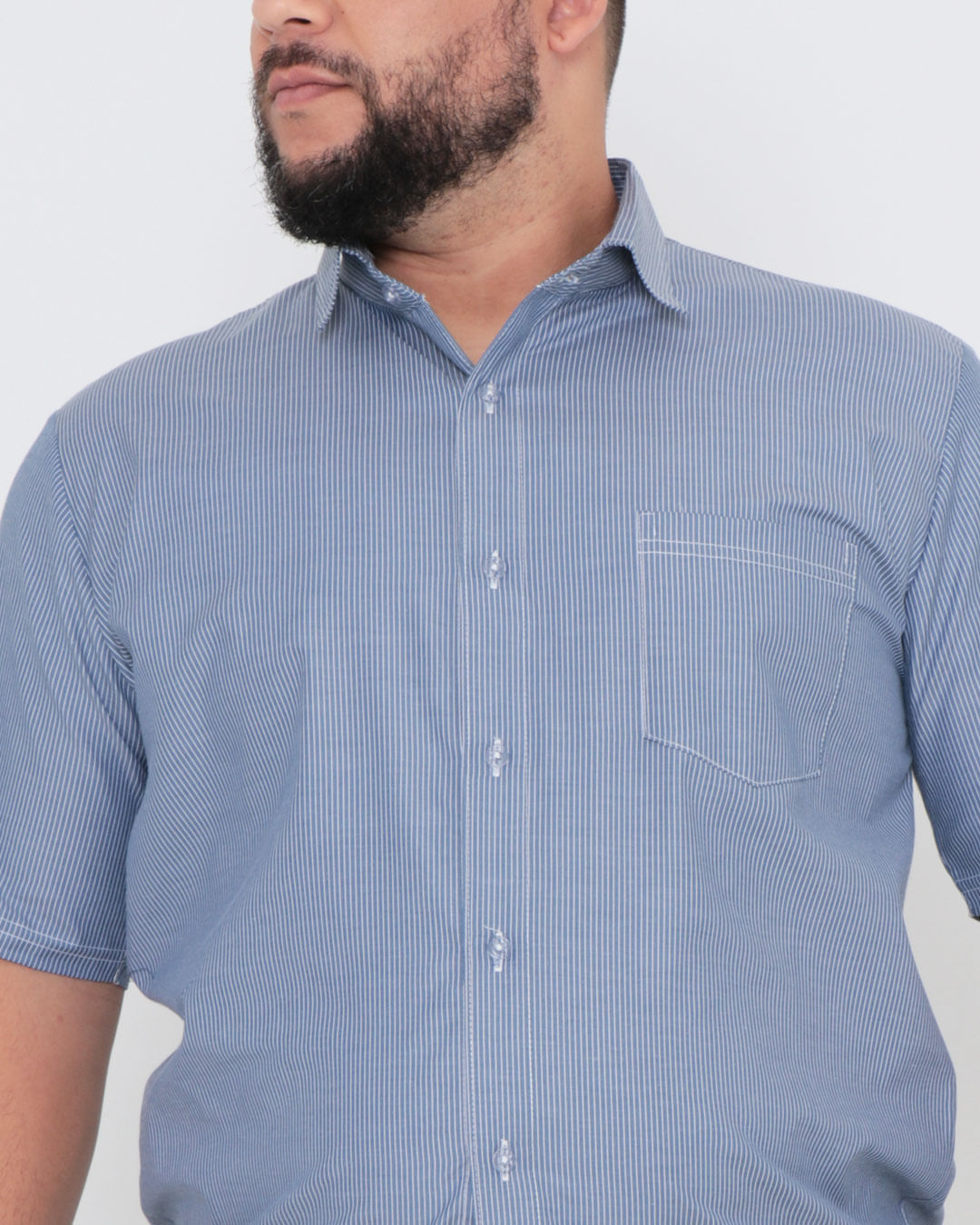 Camisa-Social-4450146-List-Plus-68-Mc---Azul-Listrado