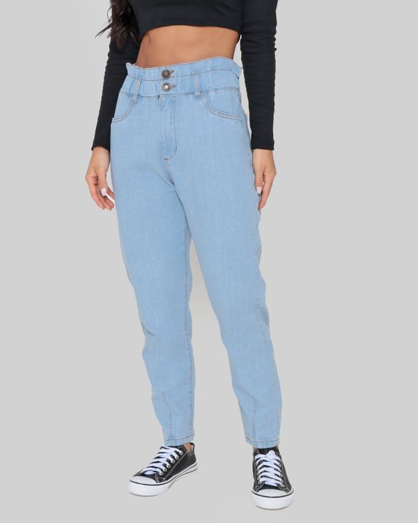 Calça Jeans Feminina Clochard Azul 44