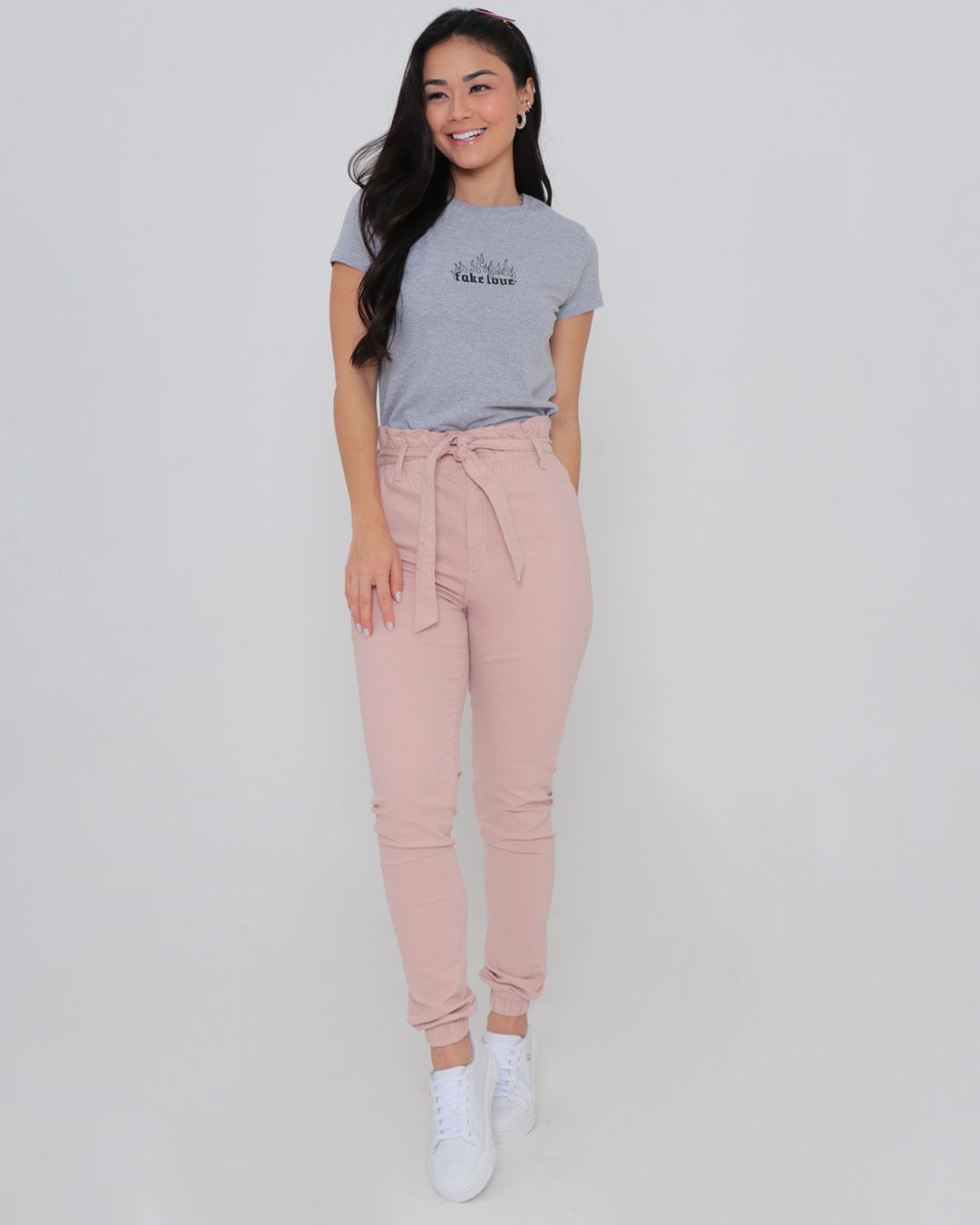 Camiseta-Fake-Love-Fogo-22647---Cinza-Claro