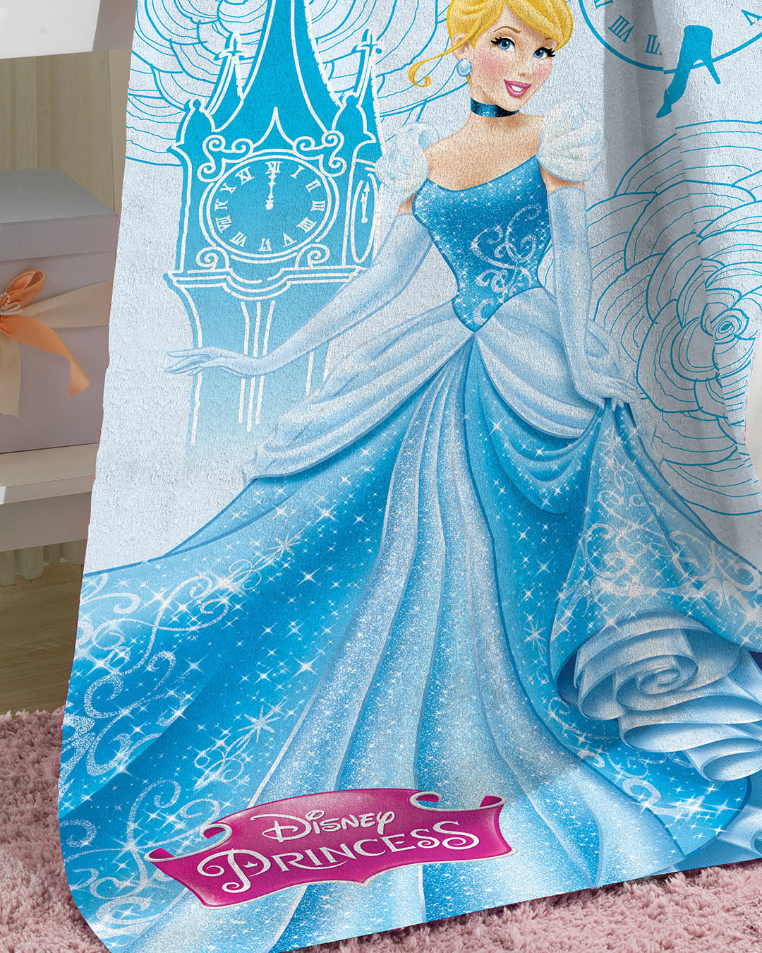 Toalha-Bh-Veludo-70x130-Princess-Line---Azul-Claro