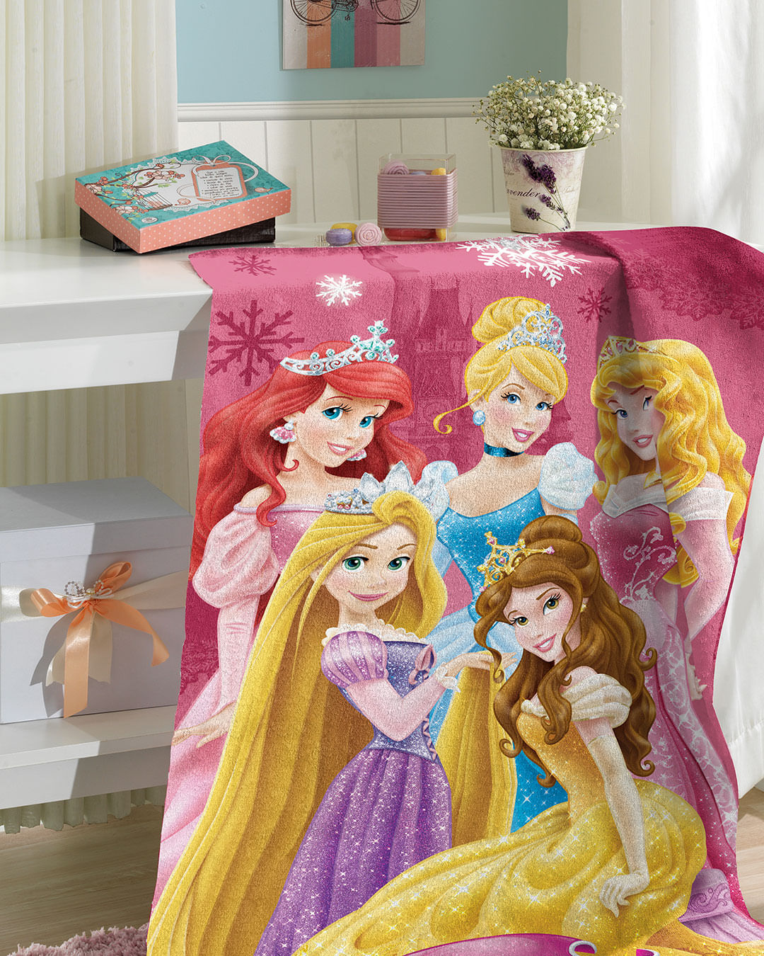 Toalha-Bh-Veludo-70x130-Princess-Line---Rosa-Claro