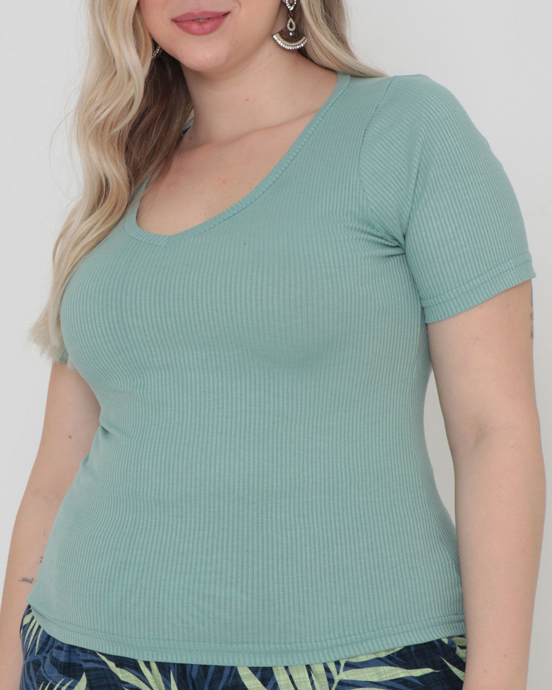 Tshirt-8123pl-Ribana-Canelada---Verde-Claro