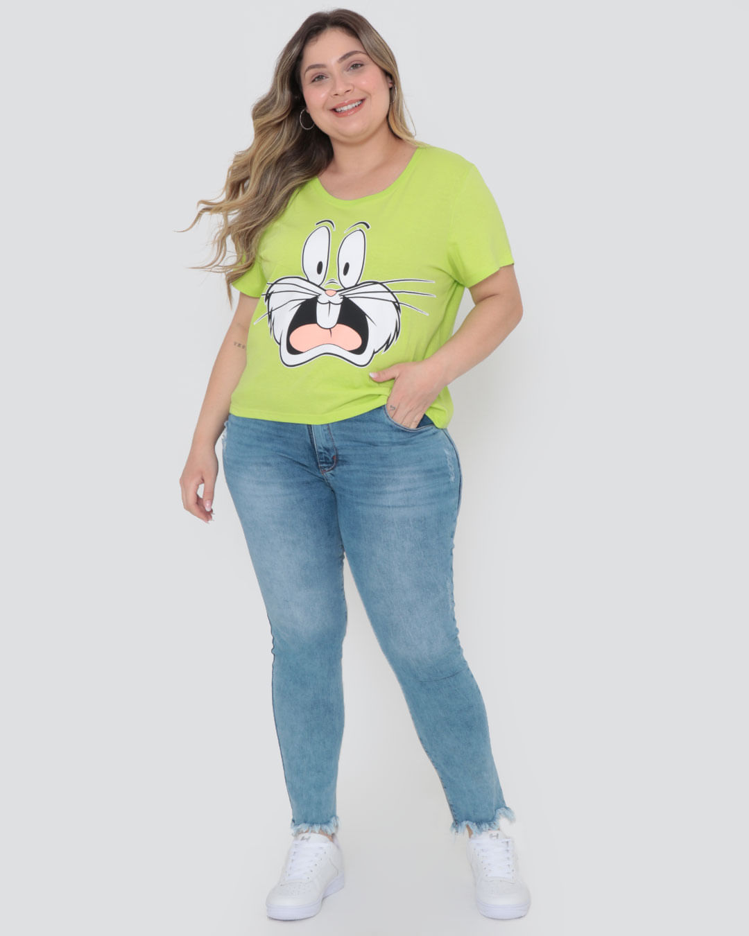Tshirt-22702-Pernalonga---Verde-Claro