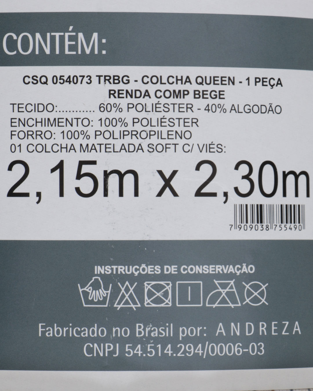 Colcha-Soft-Queen-Renda-Comp-Bege---1-Pc---Bege-Claro