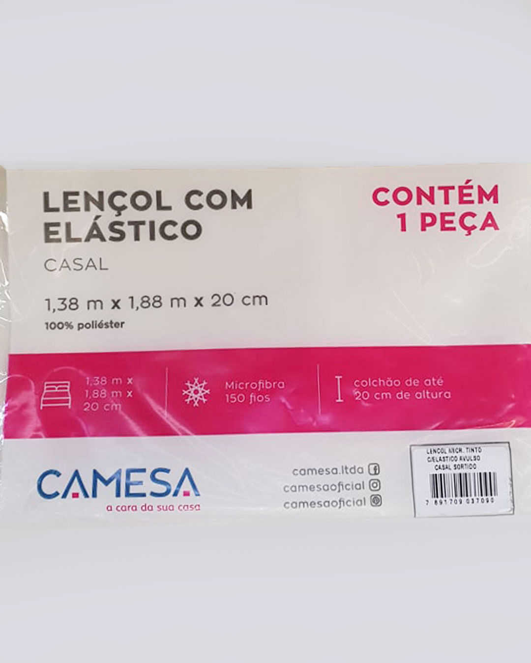 Lencol-Micliso-C-Elas-Avulso-Casal---Cinza-Claro