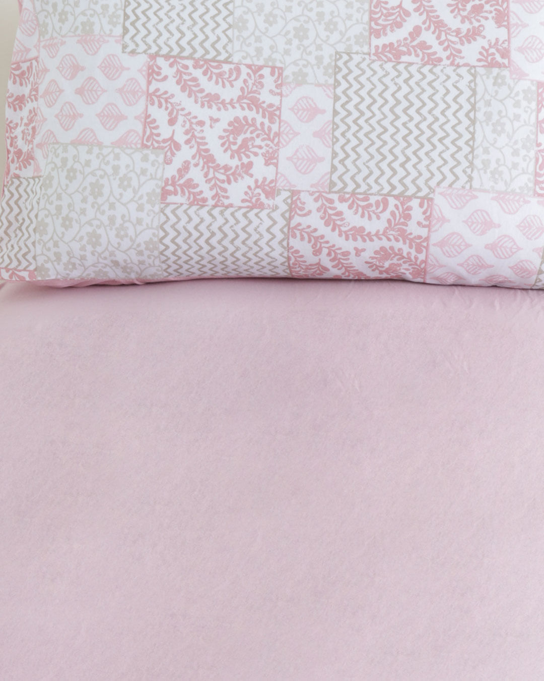 Jogo-De-Lencol-Solteiro-2-Pcs-Estampado---Rosa-Floral