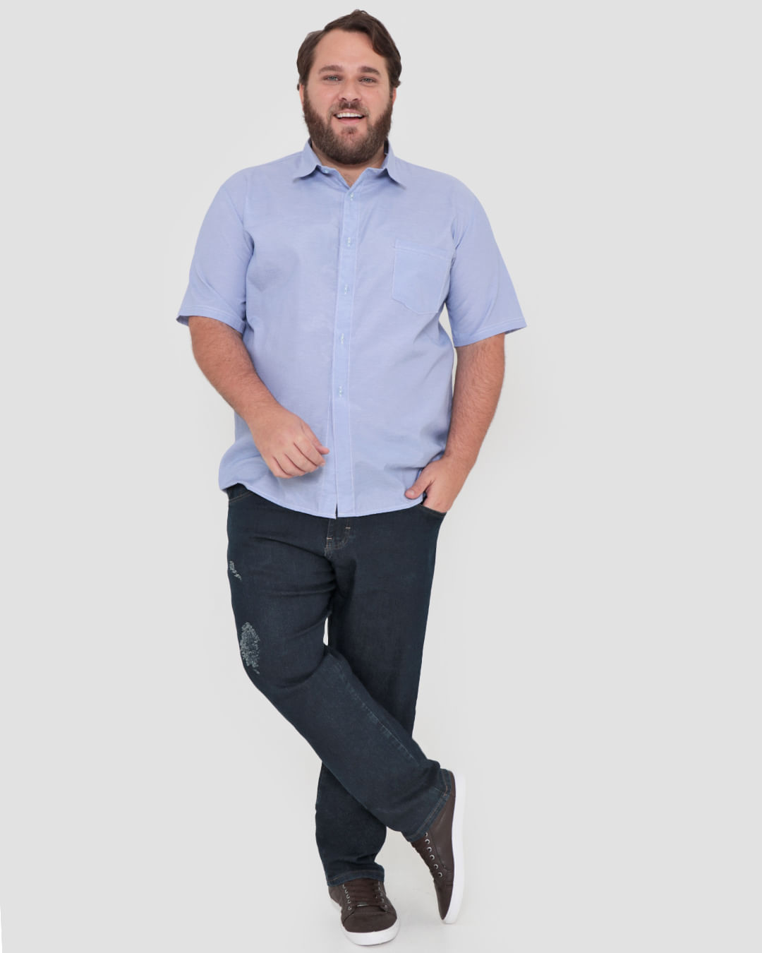 Camisa-Social-4450145-List-Plus-68-Mc---Azul-Claro