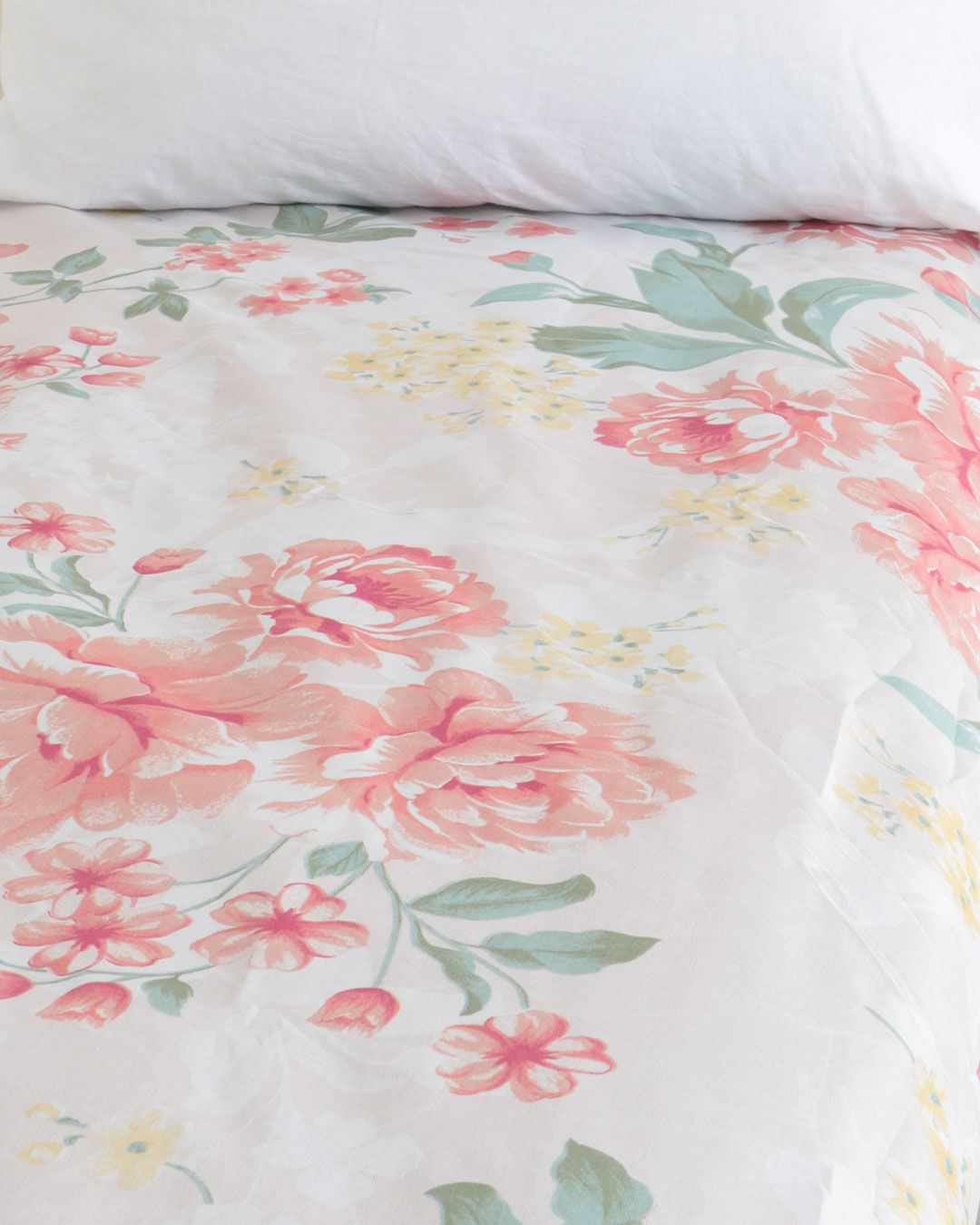 Lencol-Avulso-Solteiro-C-Elast-Imp---Rosa-Floral