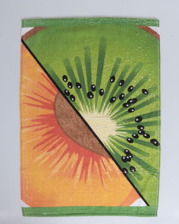 Pano de Copa Fiori Kiwi 46cmx65cm Teka Verde Claro UN