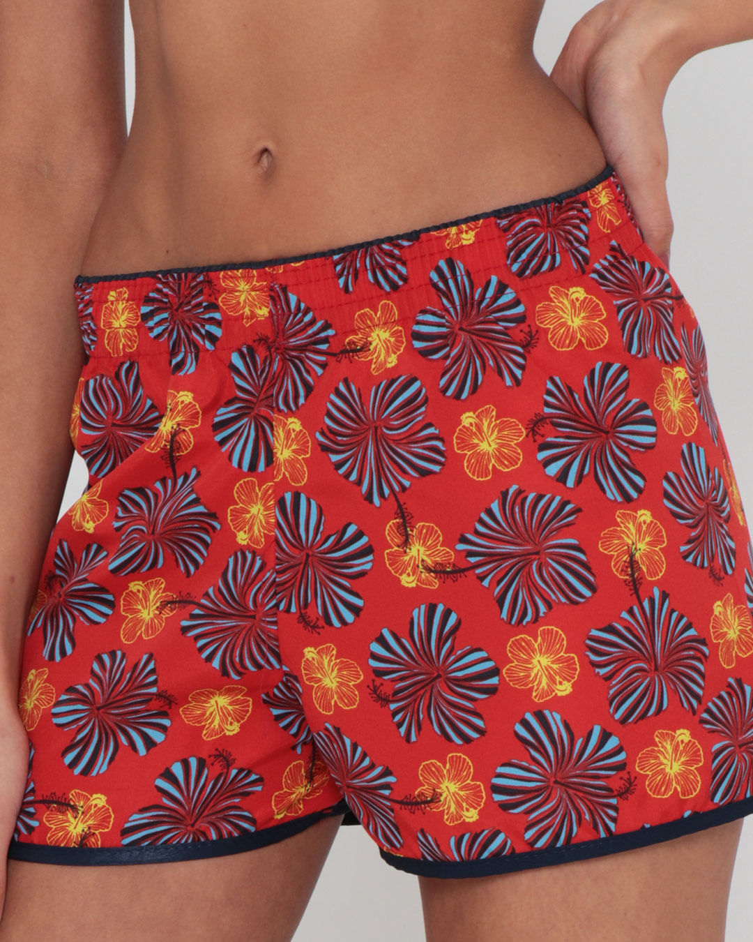 Short-Tactel-Estampado-16895---Vermelho-Floral