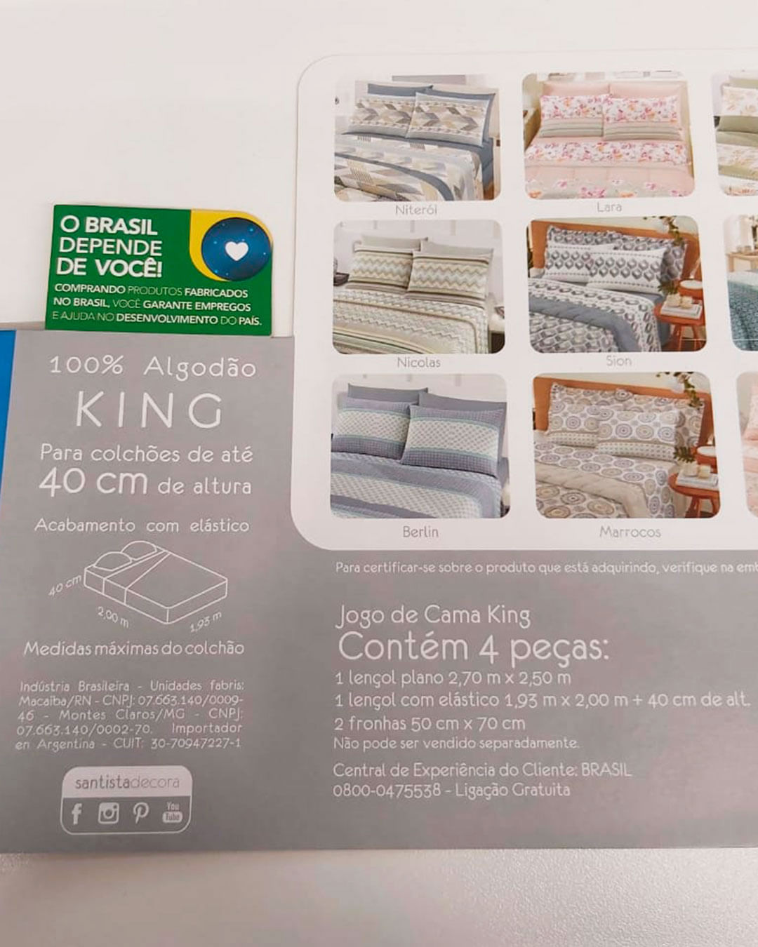 Jg-Cama-Royal-King-Sion-Indigo---Azul-Geometrico