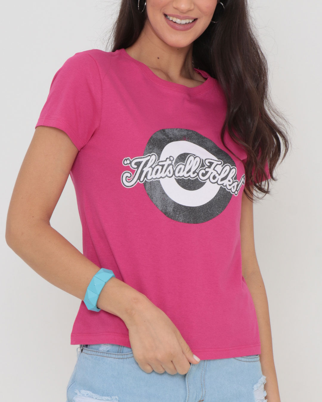 Camiseta-Looney-Pink-P7-R1487---Rosa-Medio