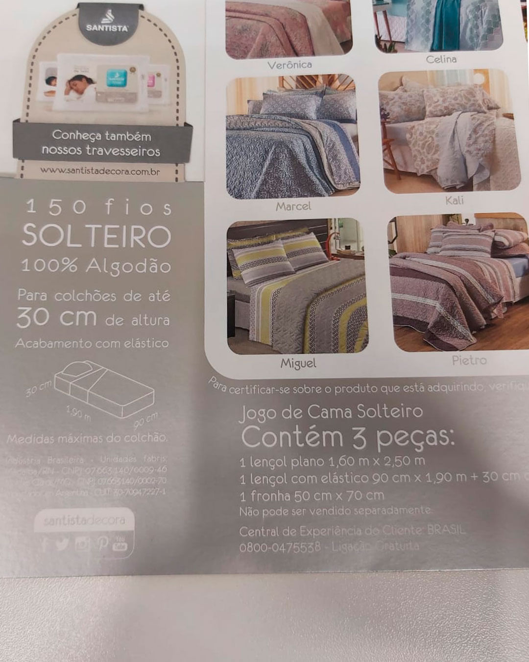 Jg-Cama-Prata-Solteiro-Satine-Rosa---Rosa-Claro