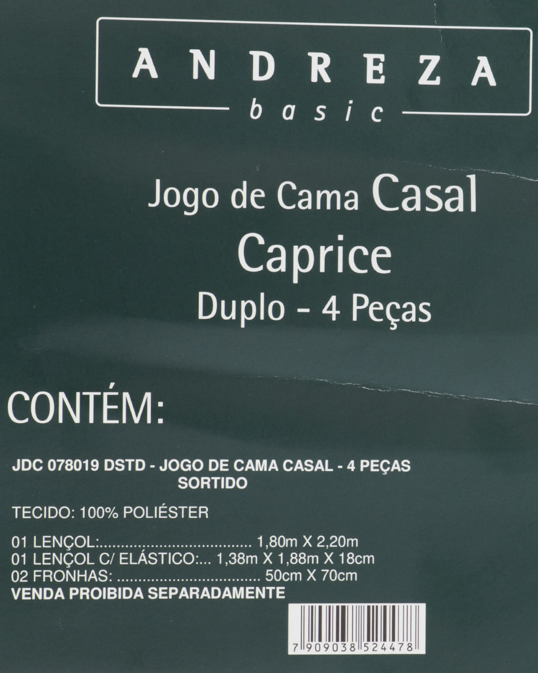 Jogo-De-Cama-Casal-Caprice---4-Pecas---Azul-Floral