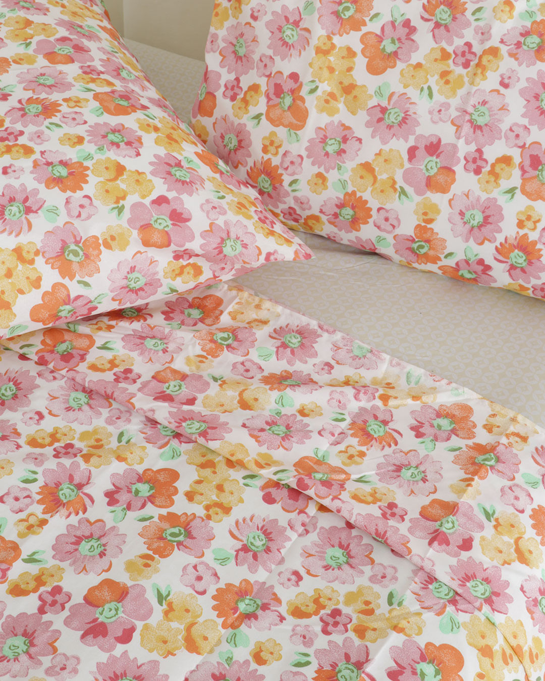 Jogo-De-Cama-Casal-Caprice---4-Pecas---Estampado-Floral
