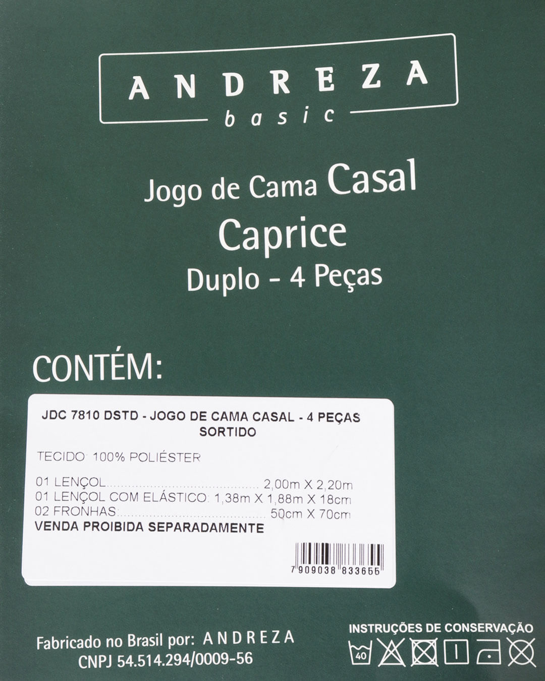 Jogo-De-Cama-Casal-Caprice---4-Pecas---Azul-Xadrez