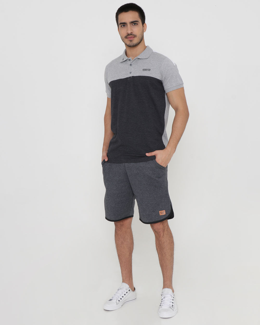 Polo-29070909-Gangster-Pgg---Cinza-Claro