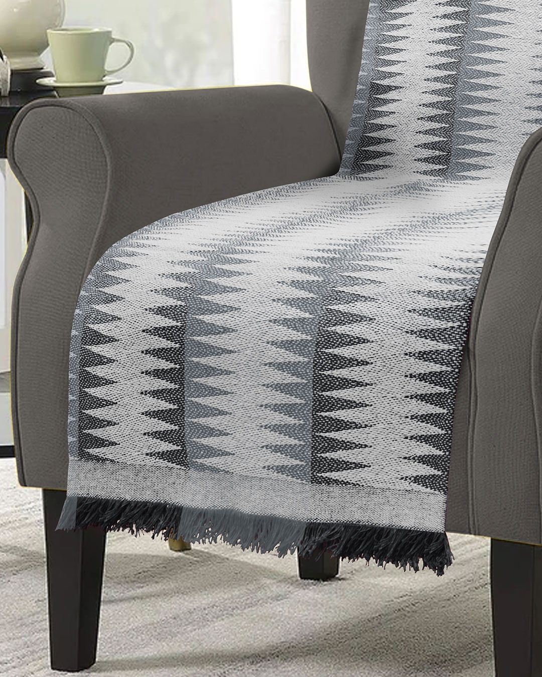 Manta-Para-Sofa-Chevron-Preto---Preto