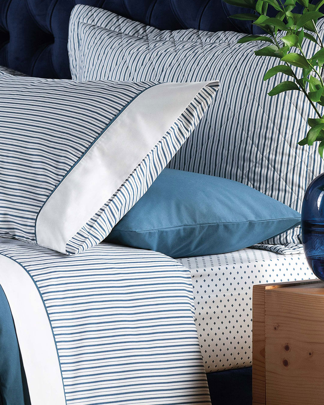 Jg-Cama-Solteiro-Essencial-Azul---3-Pc---Azul-Listrado