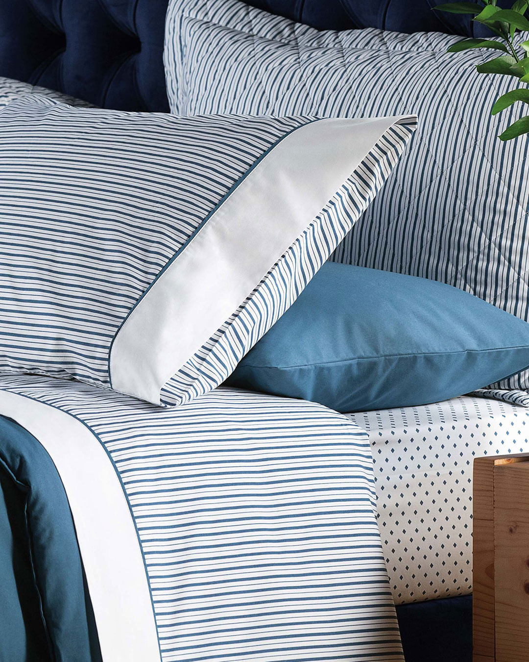 Jg-Cama-Solteiro-Essencial-Azul---3-Pc---Azul-Listrado