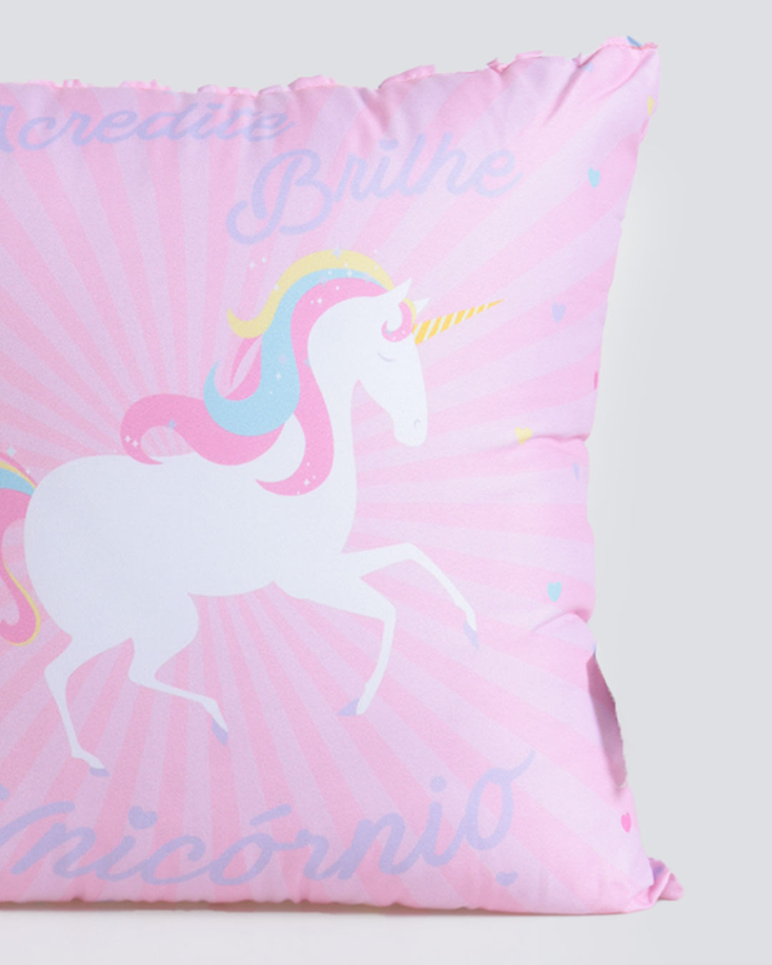 Almofada-Unicornio-40x40-Glam---Rosa-Claro