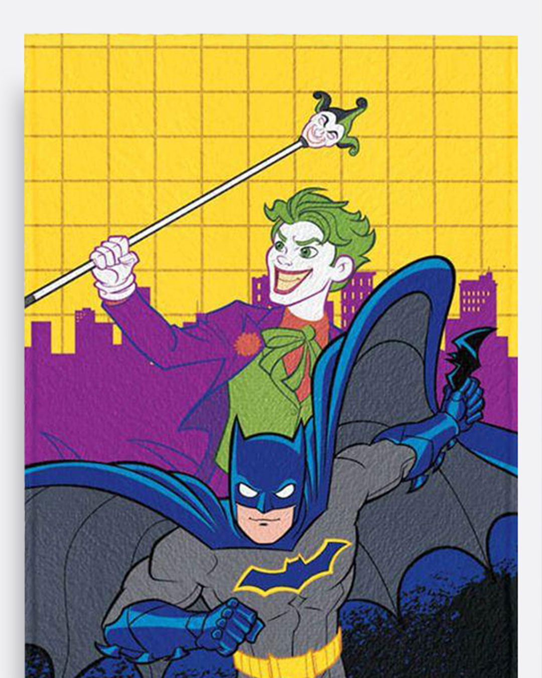 Toalha-Bh-Felpuda-Batman-60x120---Cinza-Claro