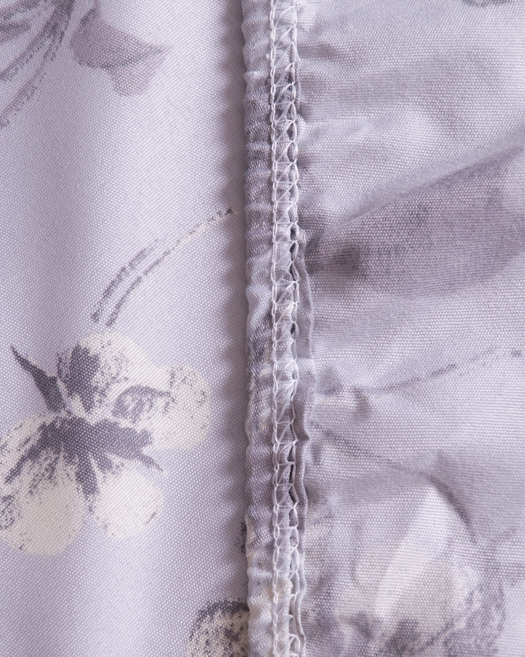 Lencol-Avulso-Casal-C-Elast-Imp---Cinza-Floral