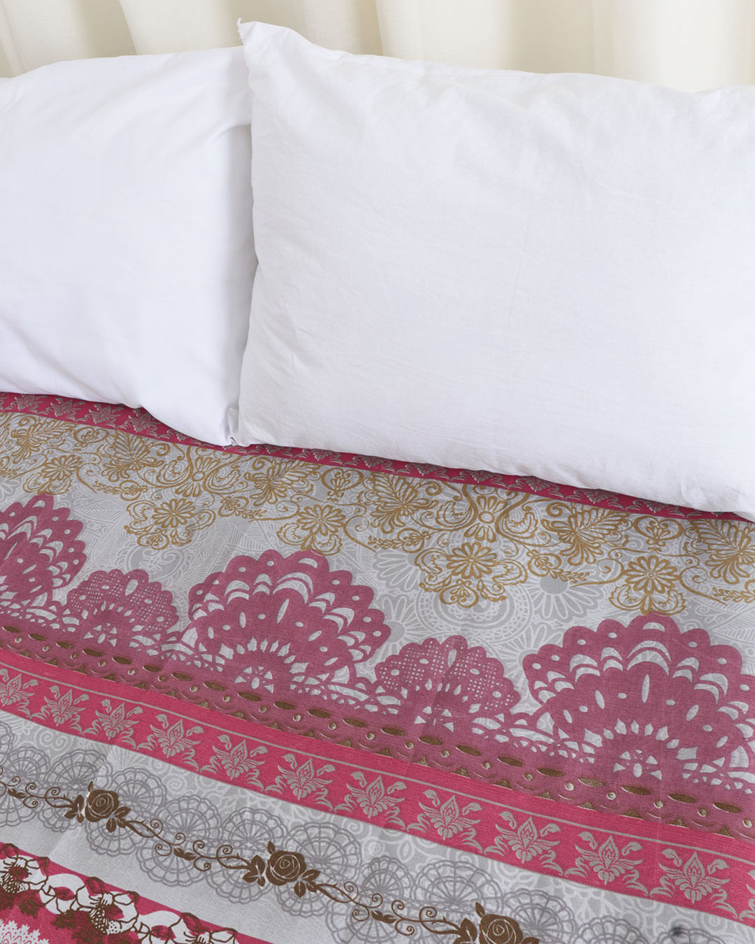 Lencol-Avulso-Casal-C-Elast-Imp---Rosa-Geometrico