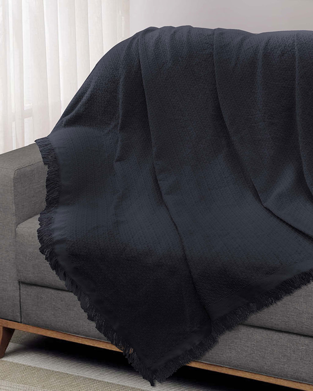 Manta-Para-Sofa-Viena-Lisa-Preto---Preto