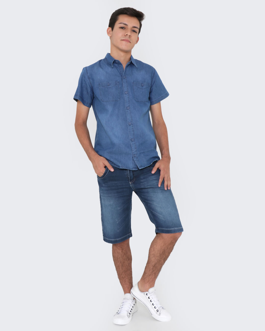 Short-Jeans-Mol-1122-M-Le-1016---Blue-Jeans-Medio