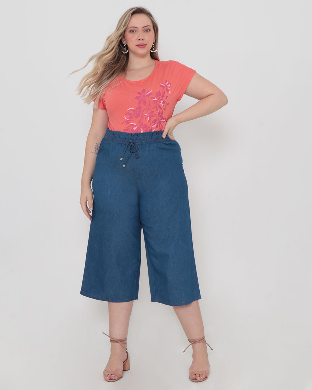 Calca-214216-Pantacourt-Jeans-Tg---Blue-Jeans-Claro