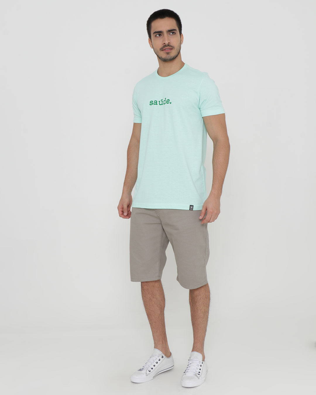 Camiseta-Frase-Saude-Pgg---Verde-Claro