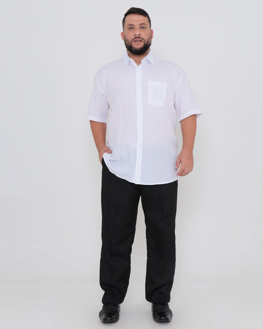 Camisa-Social-Lisa-Cbolso-Plus---Branco