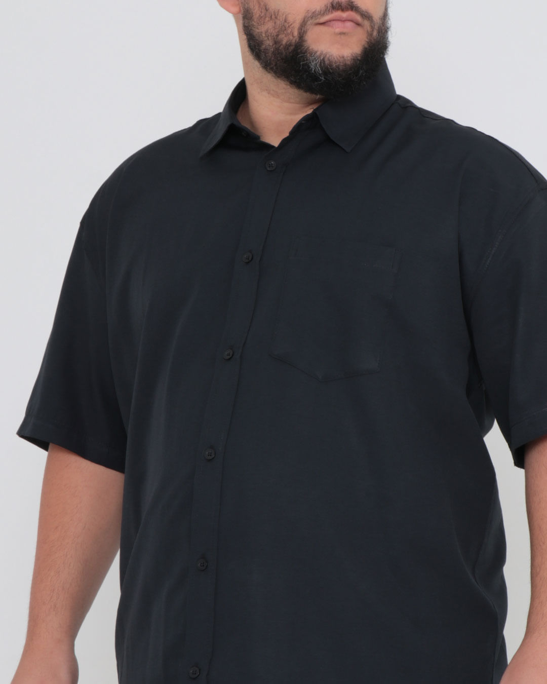Camisa-Social-Lisa-Cbolso-Plus---Preto