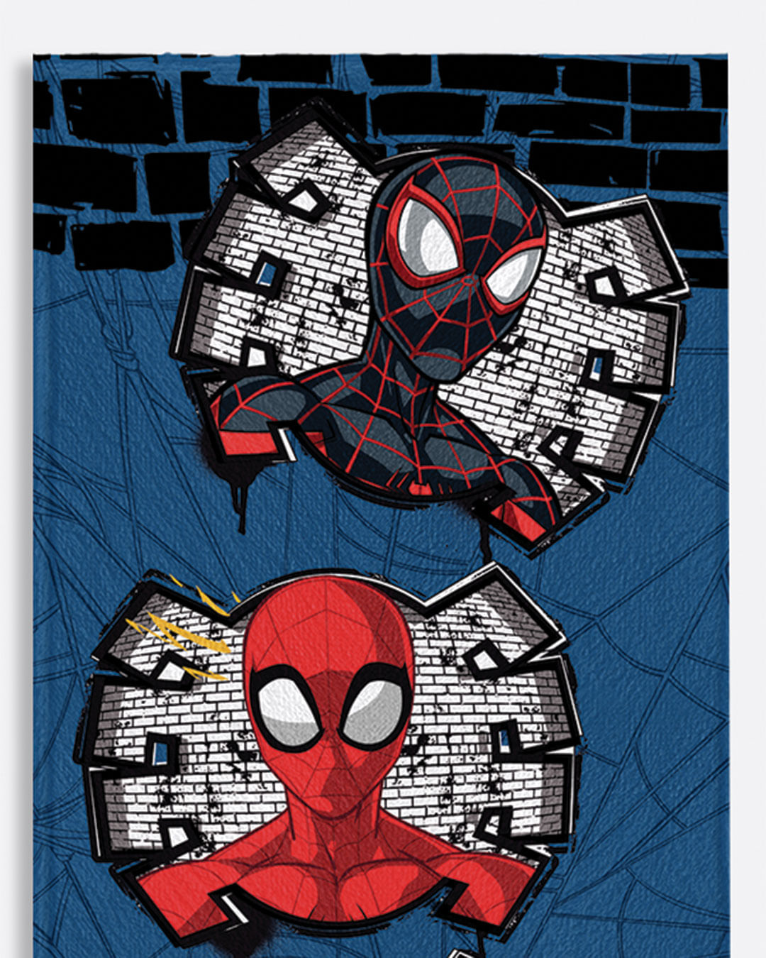 Toalha-Bh-Felpuda-Spider-Man-60x120---Azul-Medio