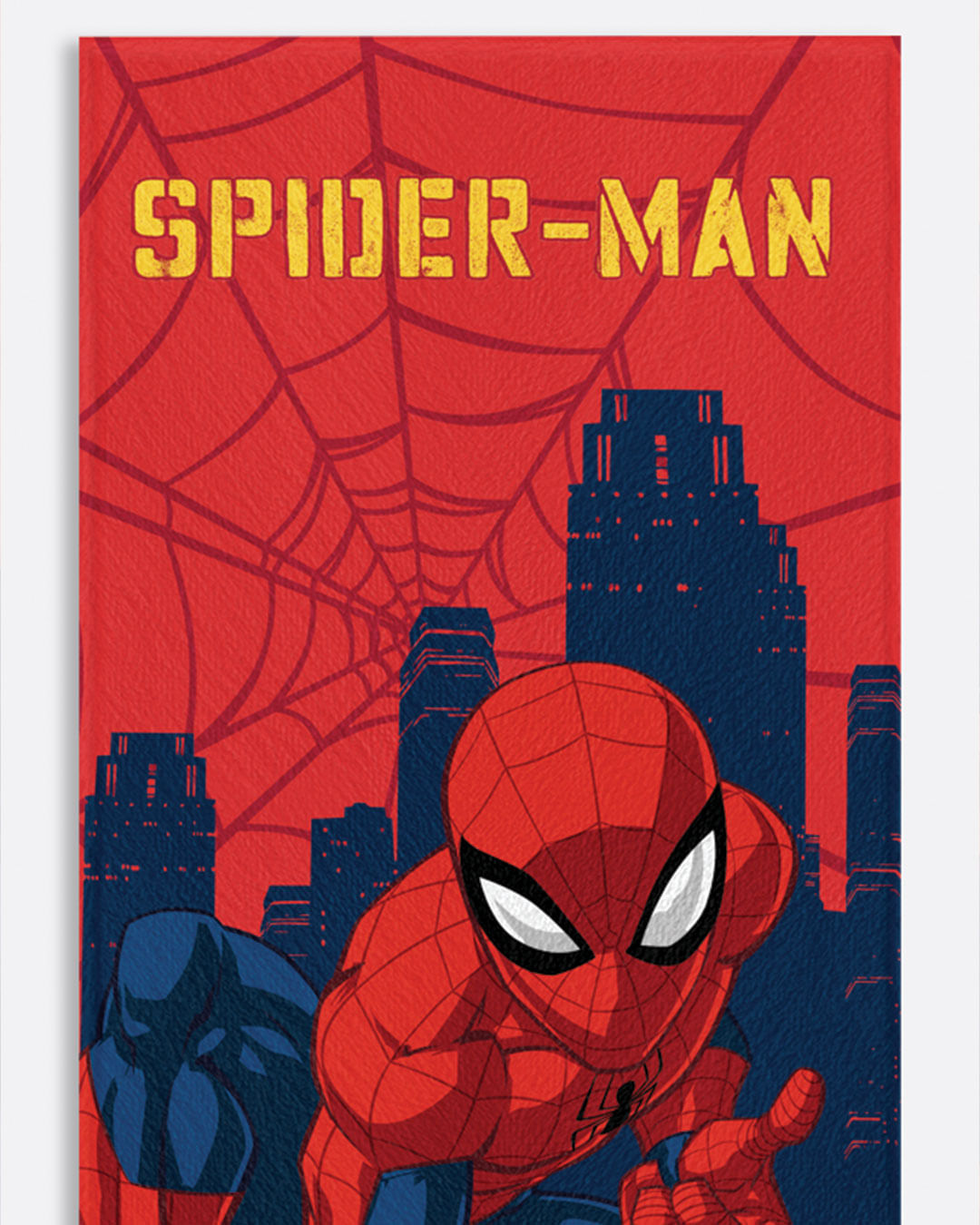 Toalha-Bh-Felpuda-Spider-Man-60x120---Vermelho-Claro