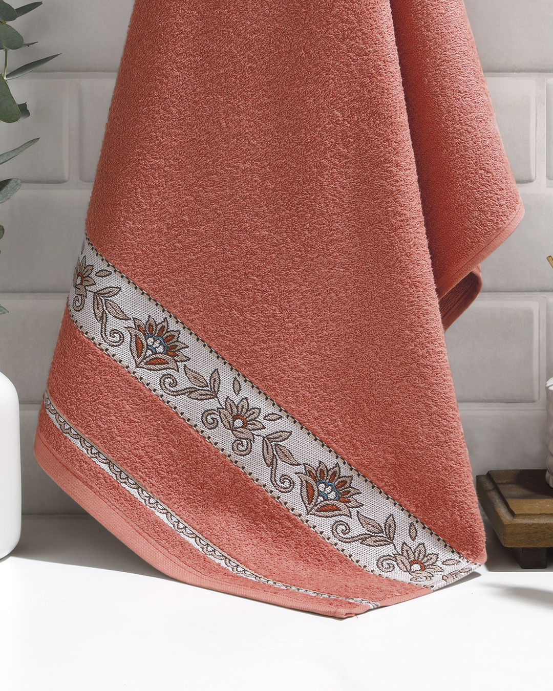 Toalha-Banho-Jacquard-70x140-Telha---Terracota-Claro
