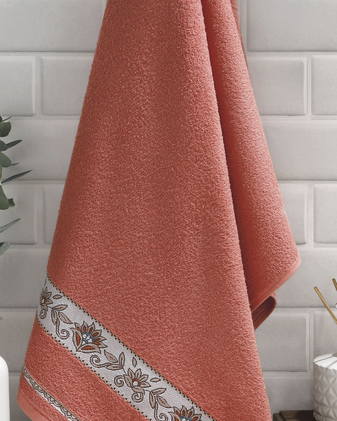 Toalha-Banho-Jacquard-70x140-Telha---Terracota-Claro