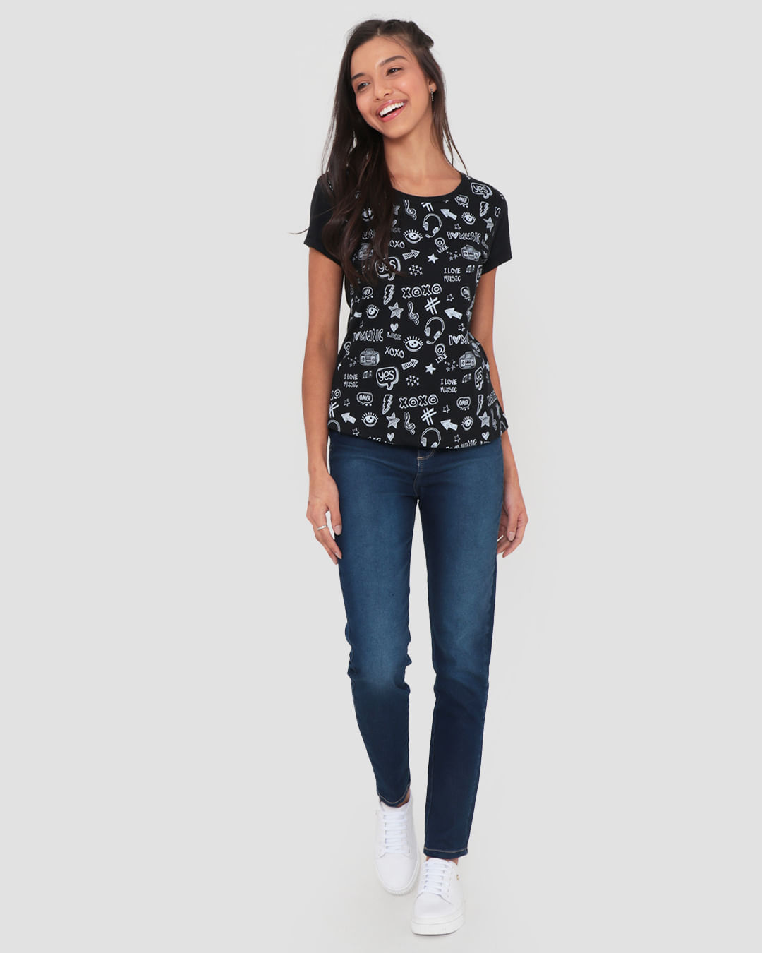 Blusa-Ref-001-Mini-Print-Mc---Preto-Geometrico