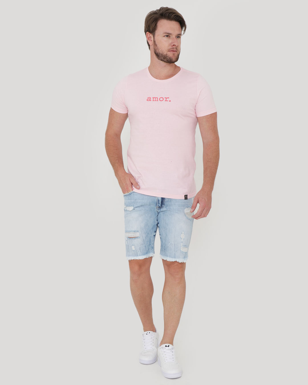 Camiseta-Frase-Amor-Pgg---Rosa-Claro