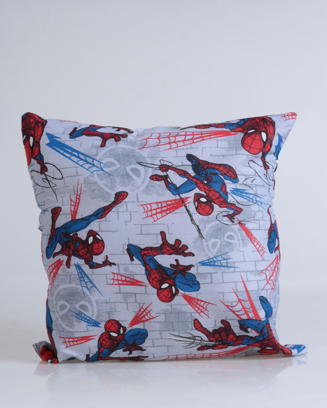 Almofada-40x40-Homem-Aranha---Cinza-Claro